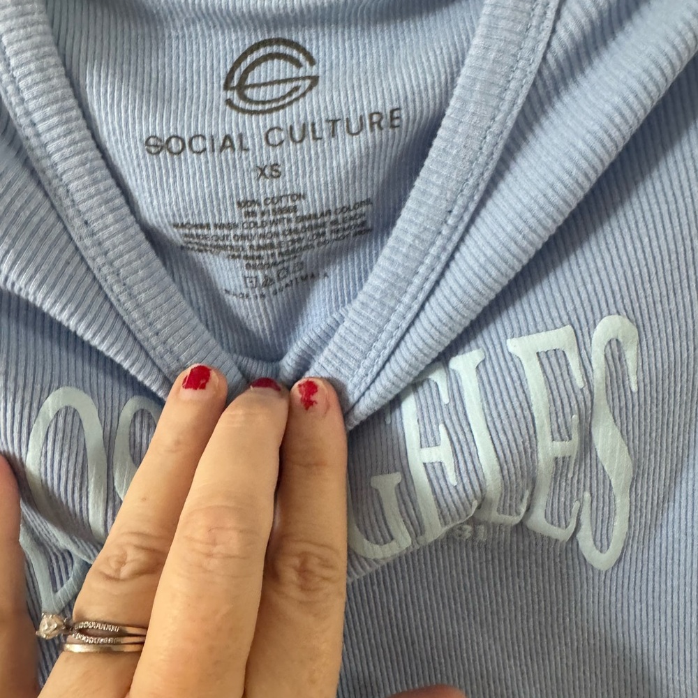 Light Blue Women's Short Sleeve Tee